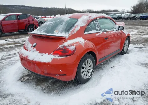 2017 Volkswagen Beetle #Pinkbeetle/1.8T Classic/1.8T S from USA, damaged, VIN 3VWF17AT1HM610309